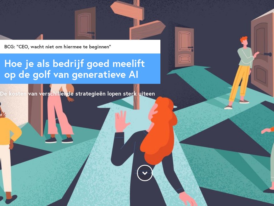 Meeliften met generatieve AI - C-Suite Special 2023